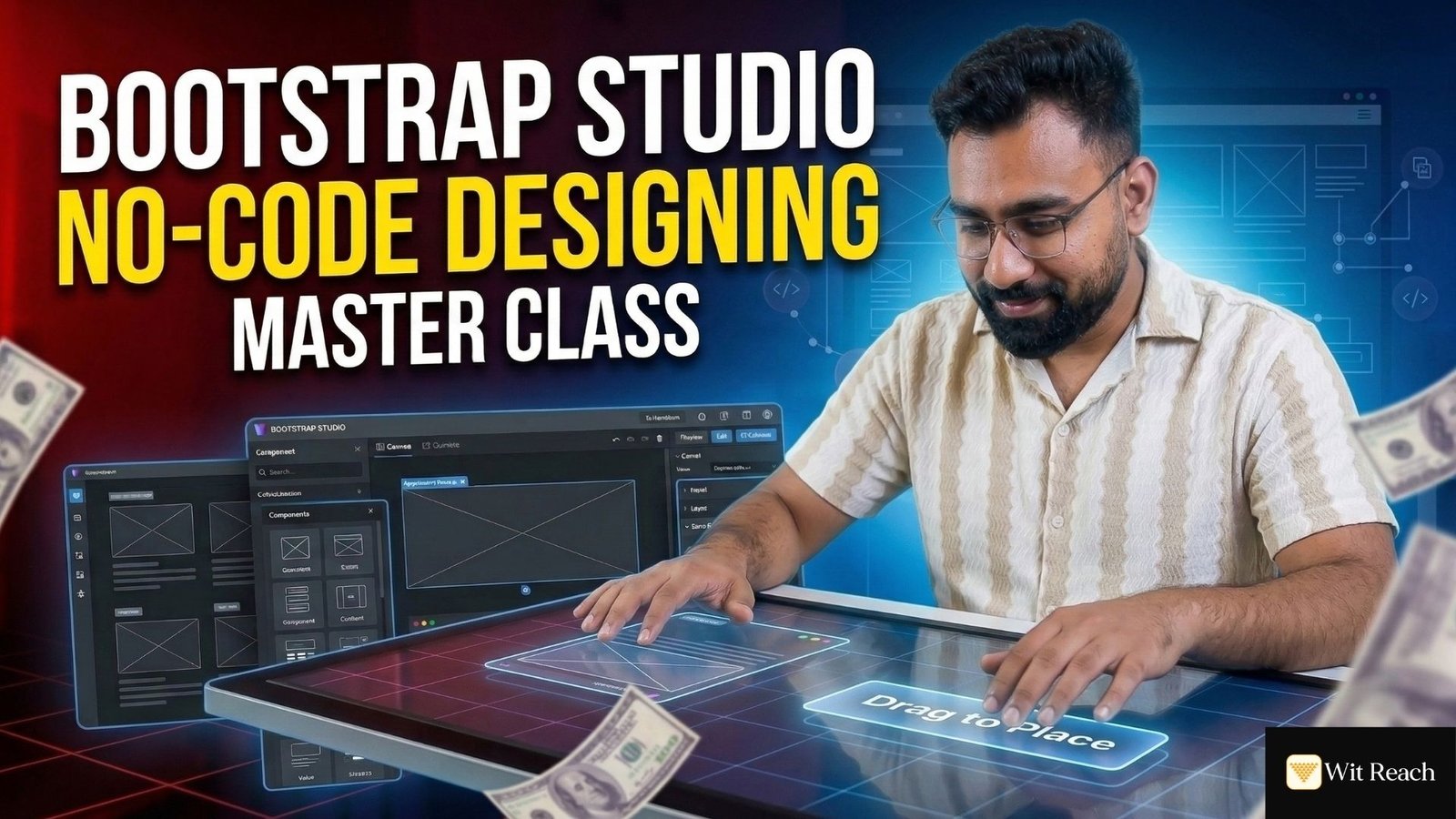 No-code e-commerce storefront using Bootstrap Studio Banner
