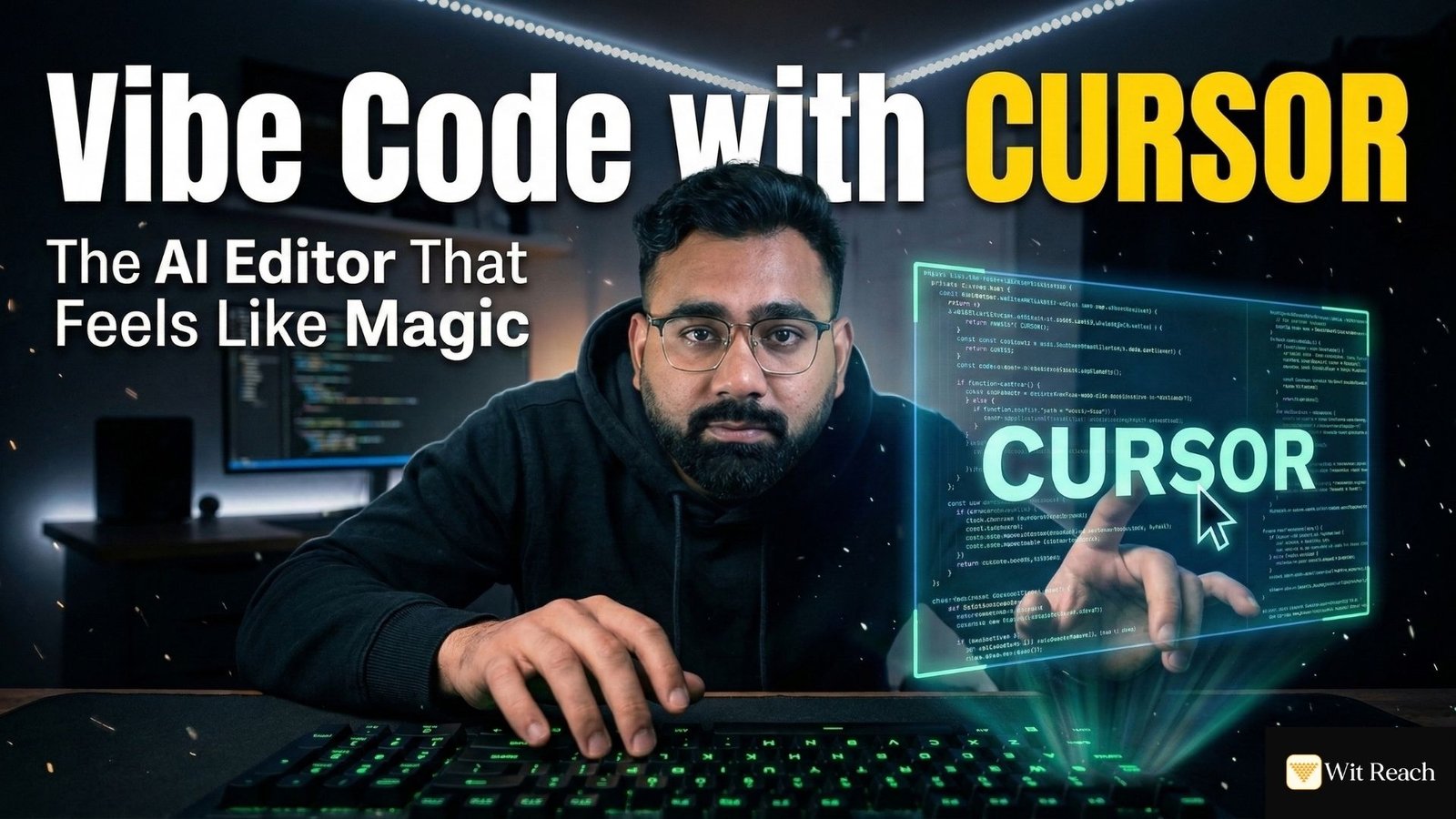 Vibe Code with Cursor - Build an app without coding Banner