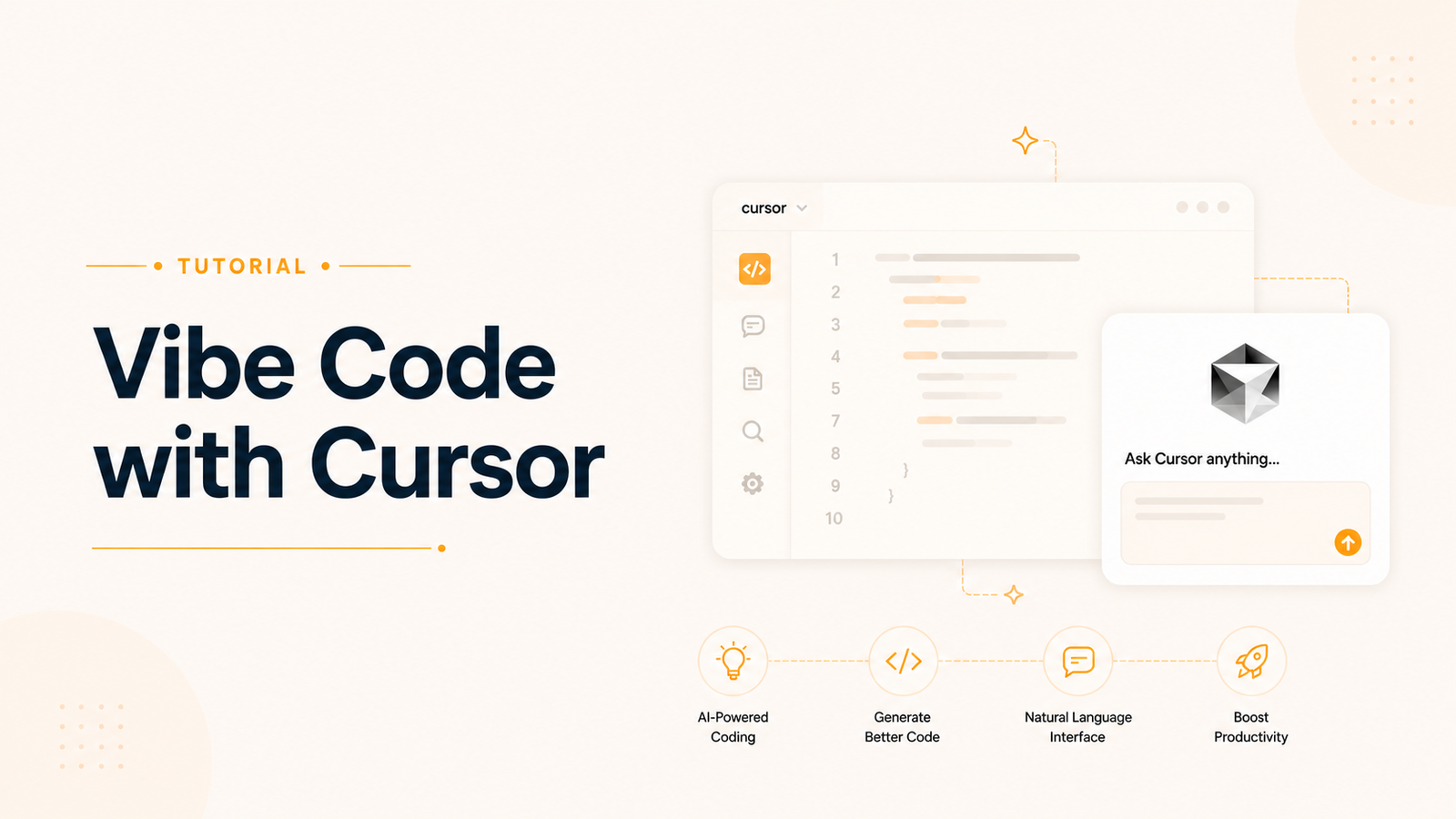 Vibe Code with Cursor - Build an app without coding