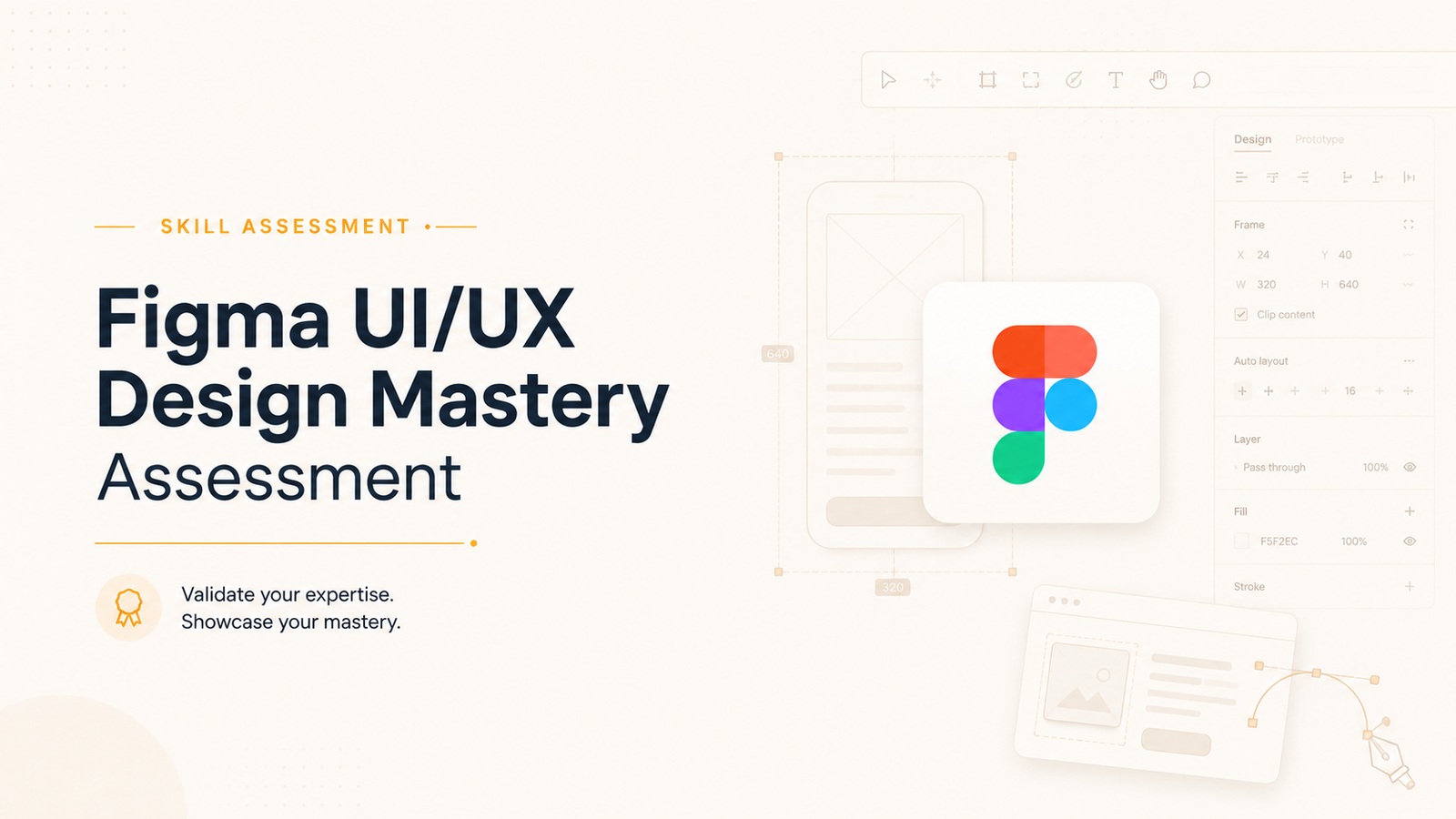 Figma UI/UX Design Mastery Assessment